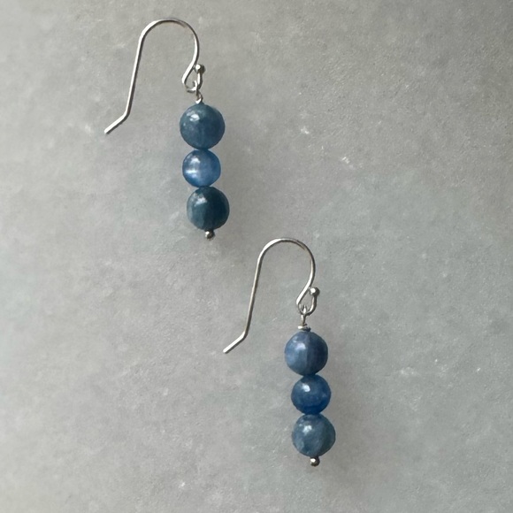NWOT Tuckernuck The Coast Earrings Kyanite Sterling Silver